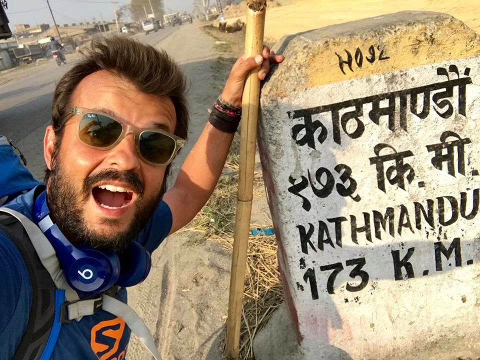 Pedro Queirós - Caminhada Agra-Kathmandu