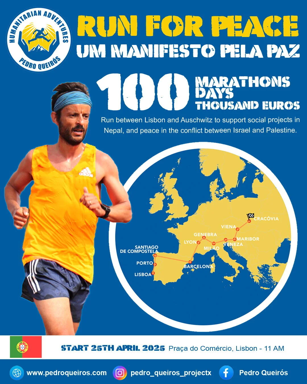 Pedro Queirós - Run for Peace