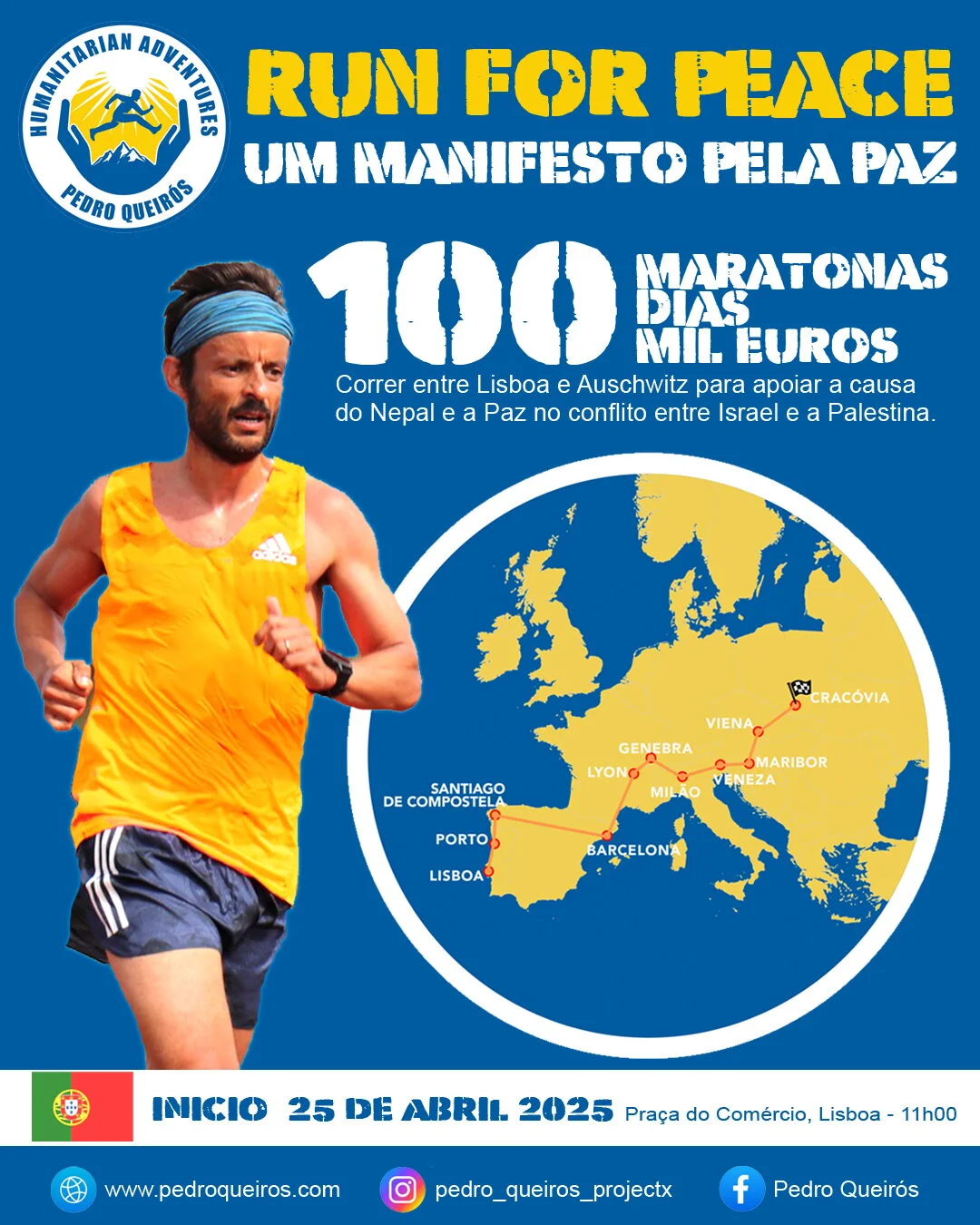 Pedro Queirós - Run for Peace
