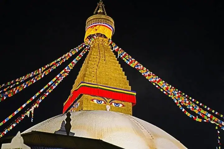 A Stupa de Boudhanath é um dos locais património da UNESCO que a expedição INFINITY irá visitar em Kathmandu.