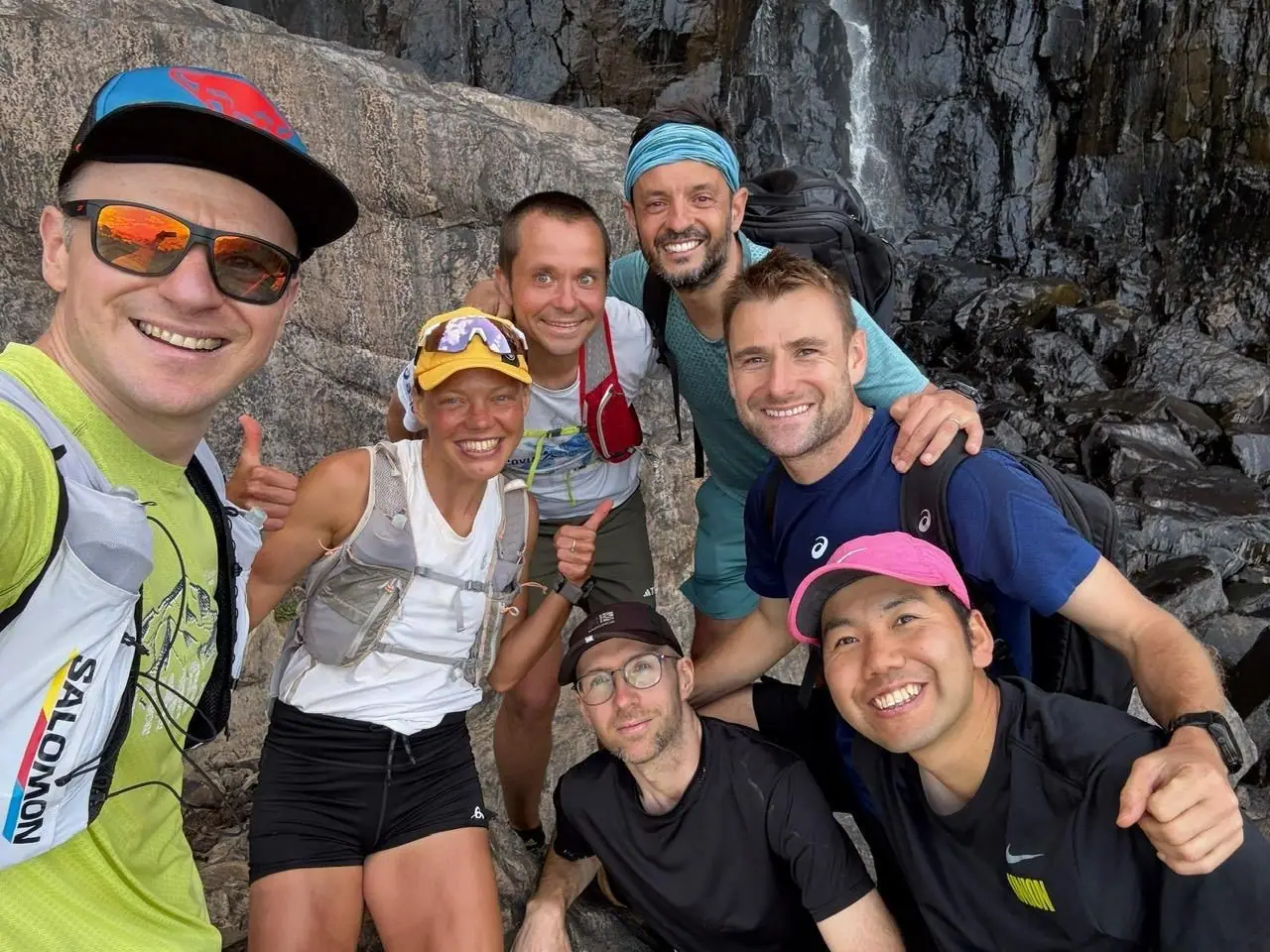 Visita à cascata de Kessup nos arredores de Iten.