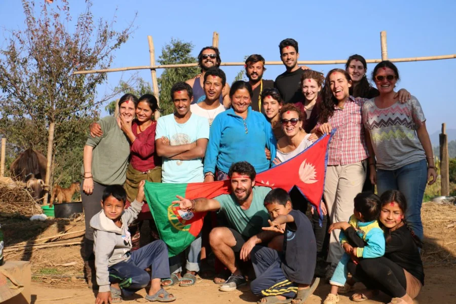 O coração de Portugal no Nepal