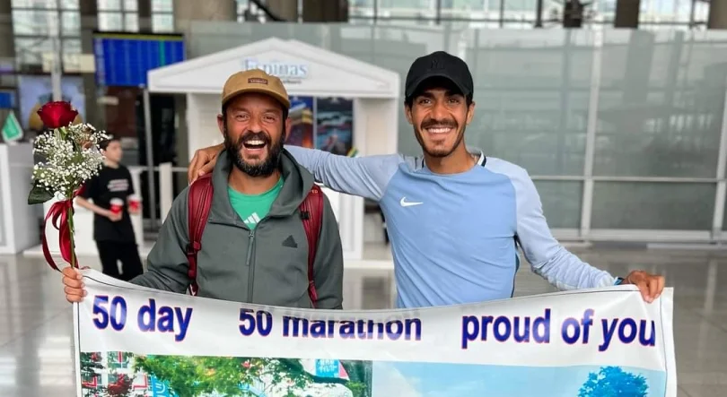 Pedro Queirós - 50 maratonas em 50 dias